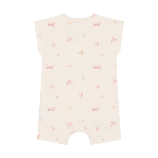 Fixoni Romper mit süßem Schmetterlings-Druck