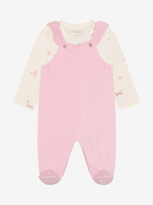Fixoni Strampler Set - Bleached Mauve