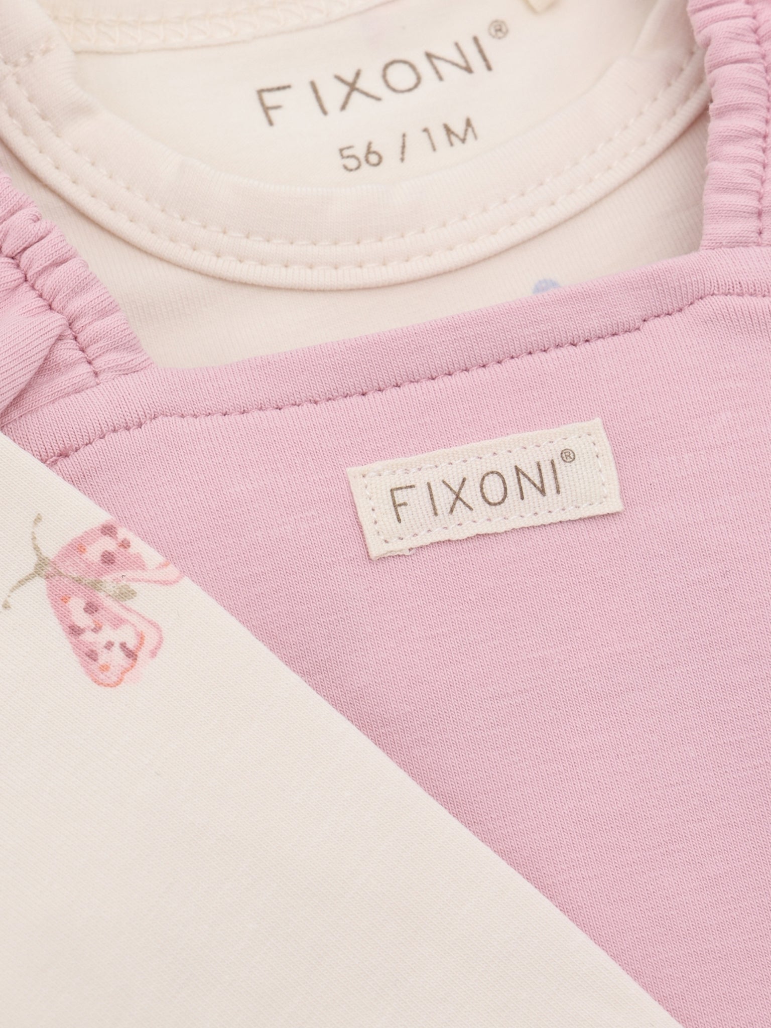 Fixoni Strampler Set - Bleached Mauve