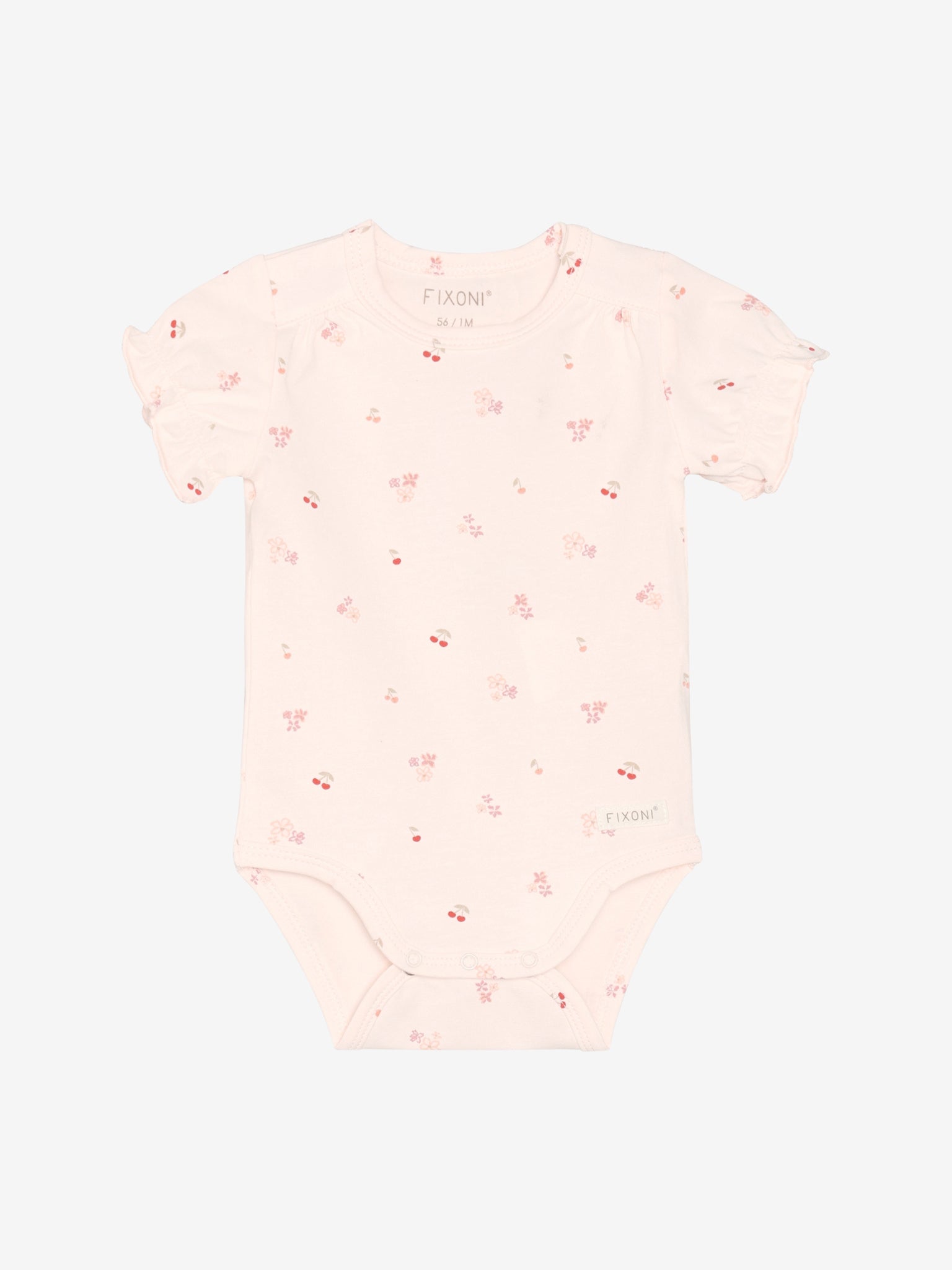 Fixoni Bodys kurzarm im Doppelpack - Dusty Rose
