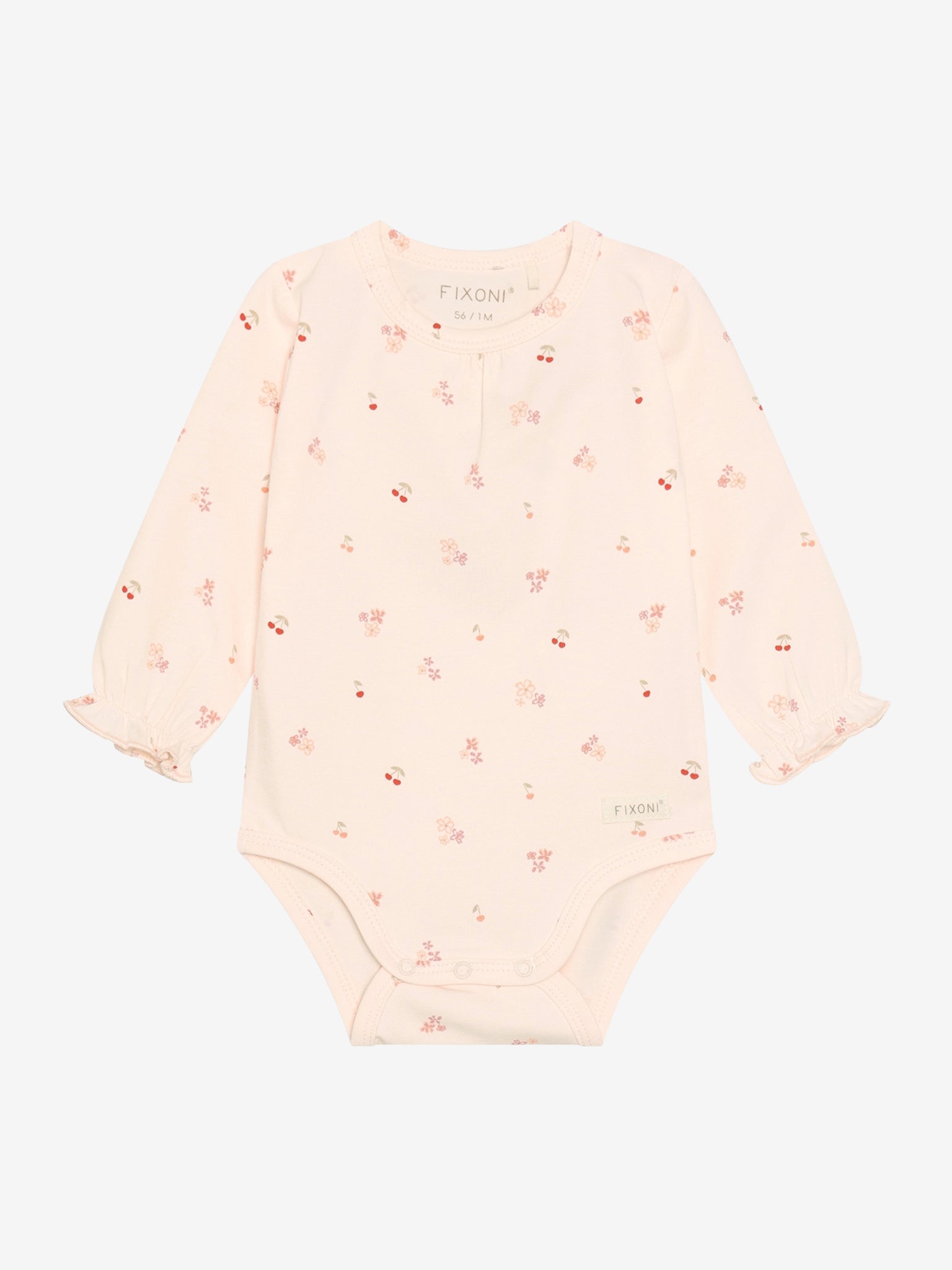 Fixoni Body langarm mit einem Allover Druck - Dusty Rose
