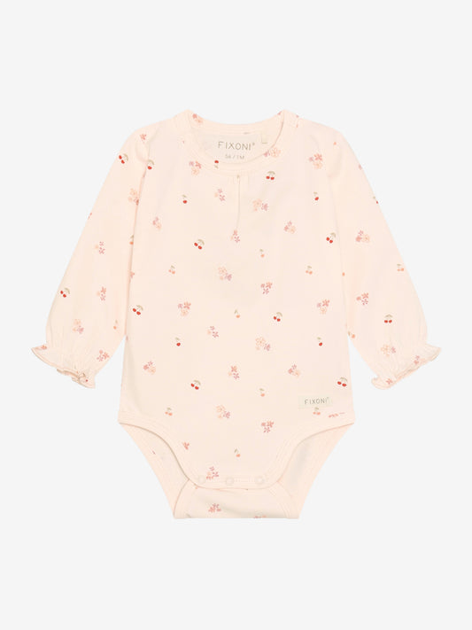 Fixoni Body langarm mit einem Allover Druck - Dusty Rose