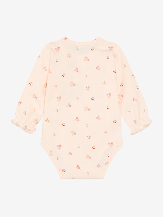 Fixoni Body langarm mit einem Allover Druck - Dusty Rose