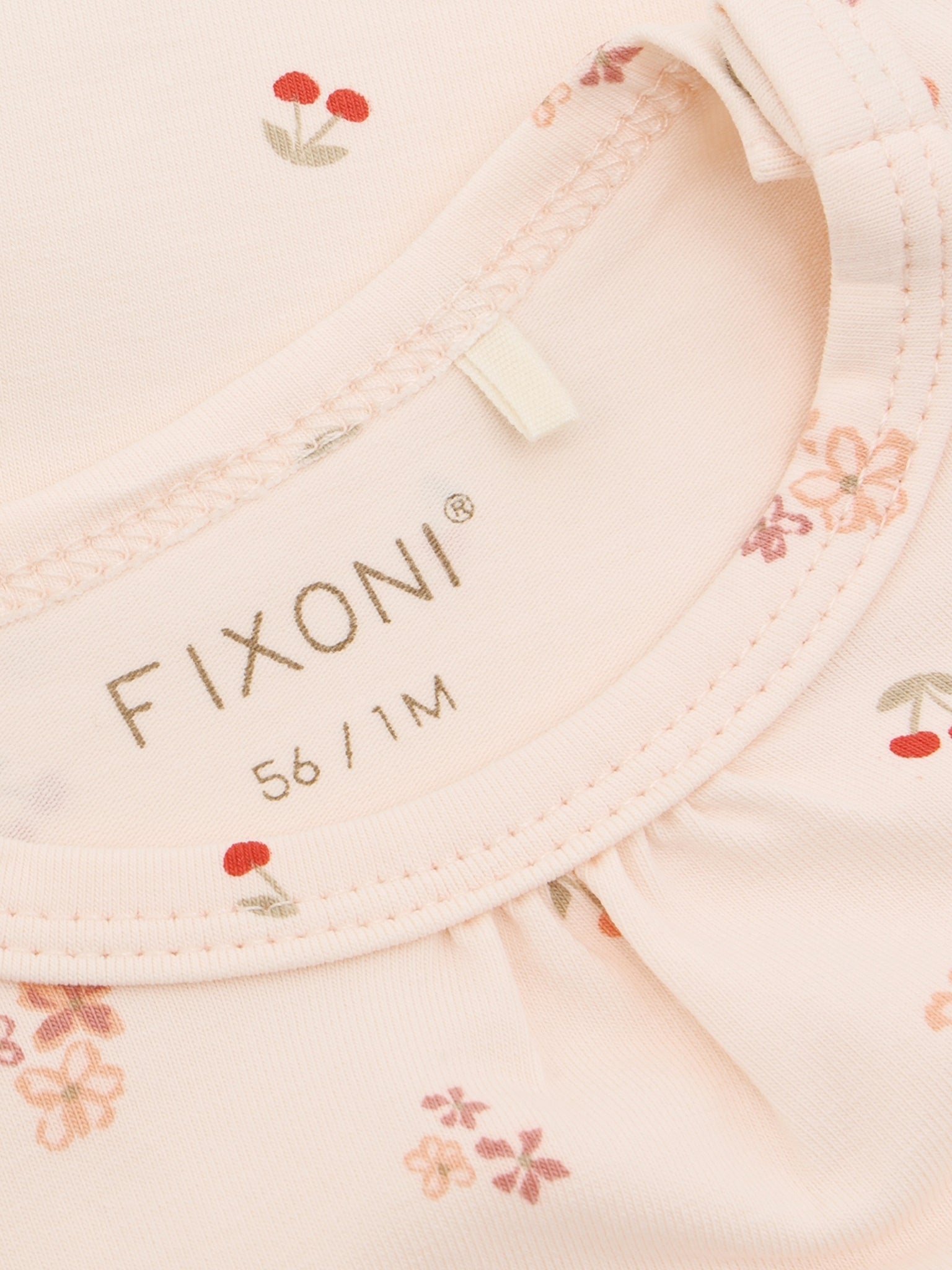 Fixoni Body langarm mit einem Allover Druck - Dusty Rose