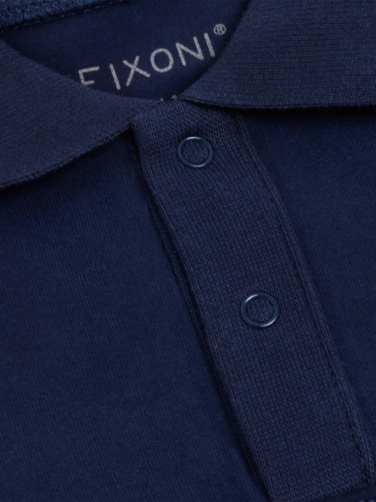 Fixoni - Body langarm mit Kragen - Marineblau