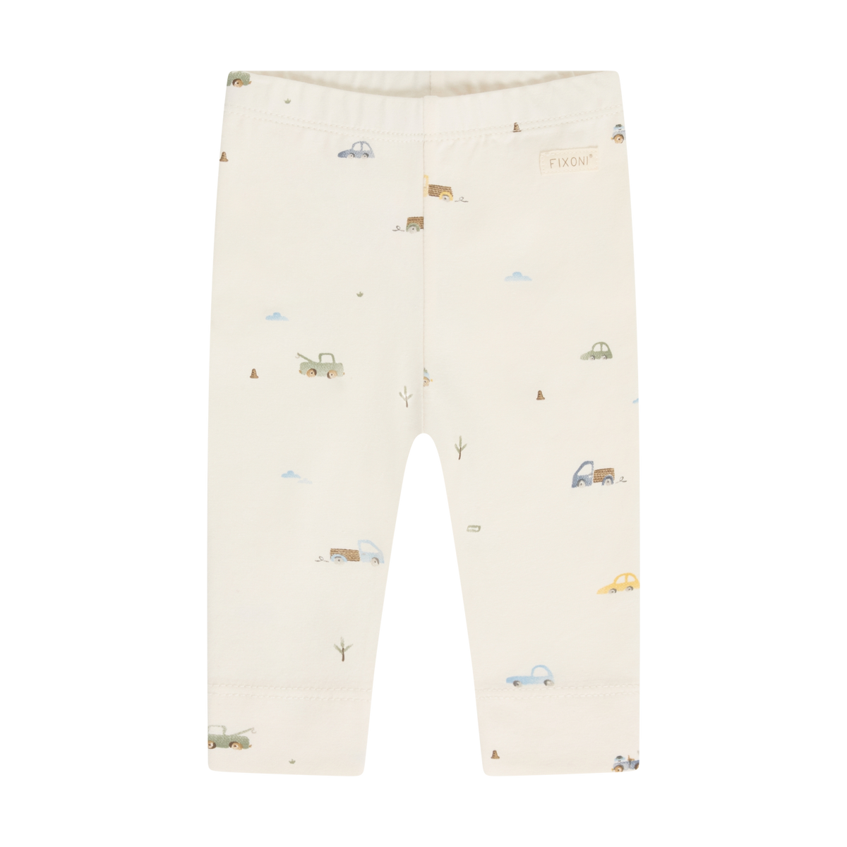 Fixoni Leggings mit einem Allover Druck - Eierlikör