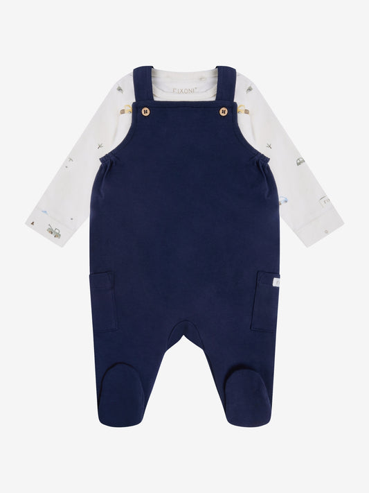 Fixoni Set mit Body und Strampler - Navy