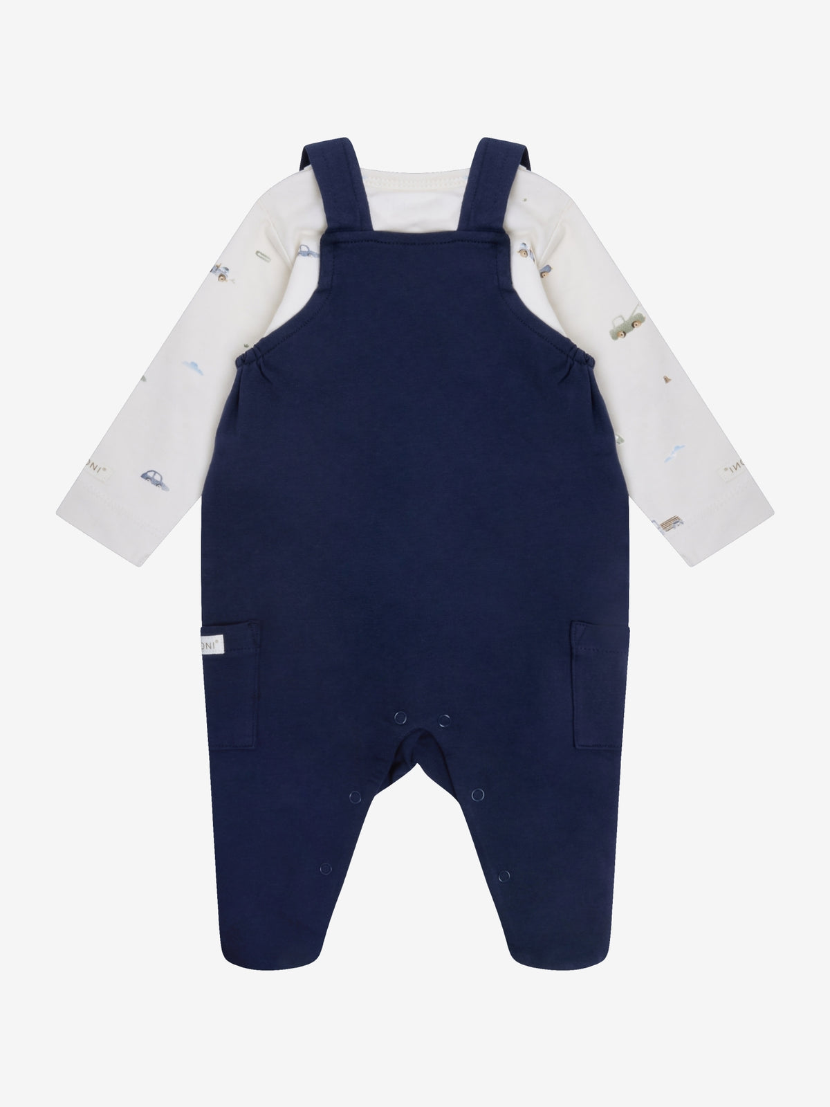 Fixoni Set mit Body und Strampler - Navy