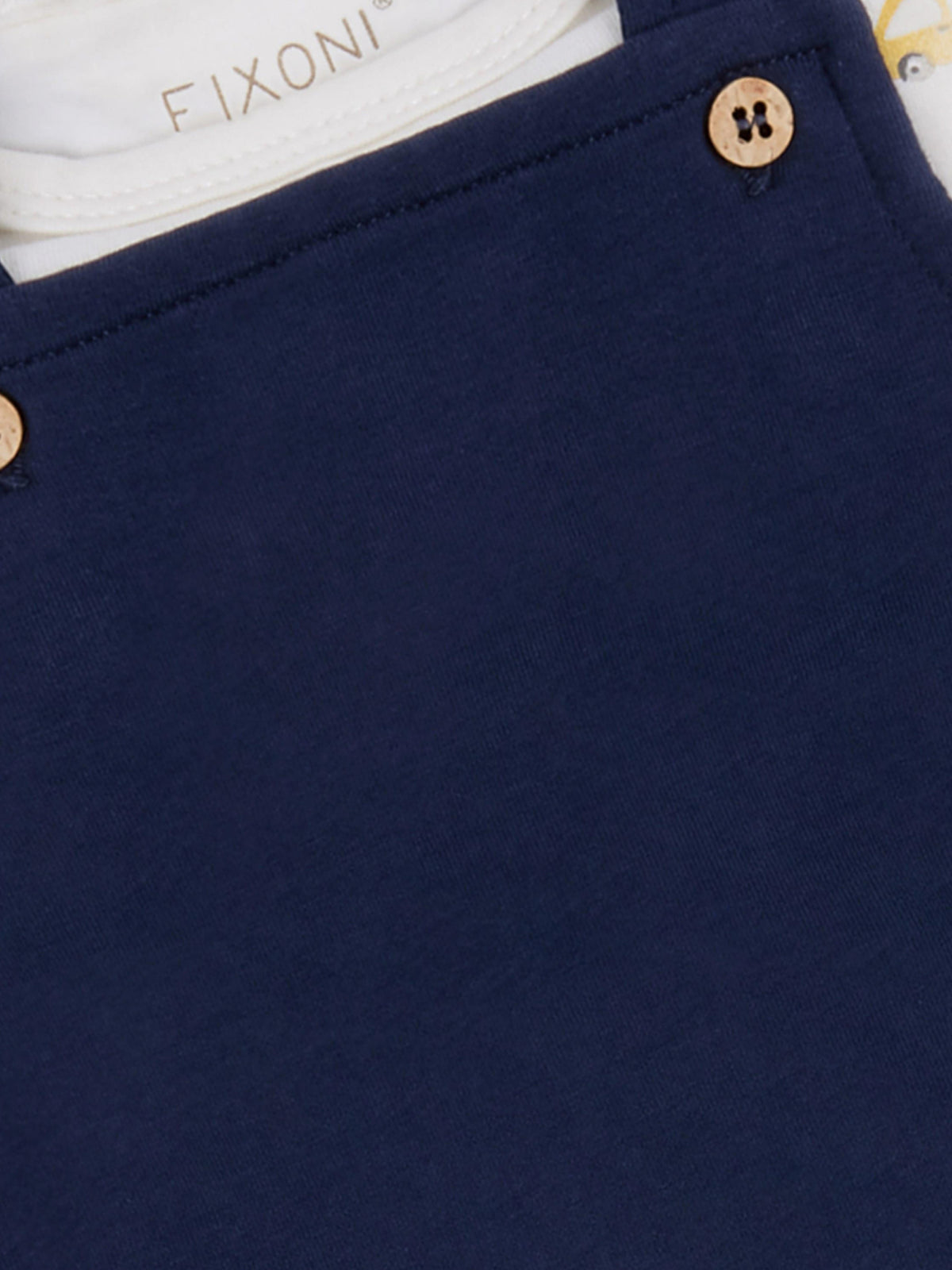 Fixoni Set mit Body und Strampler - Navy