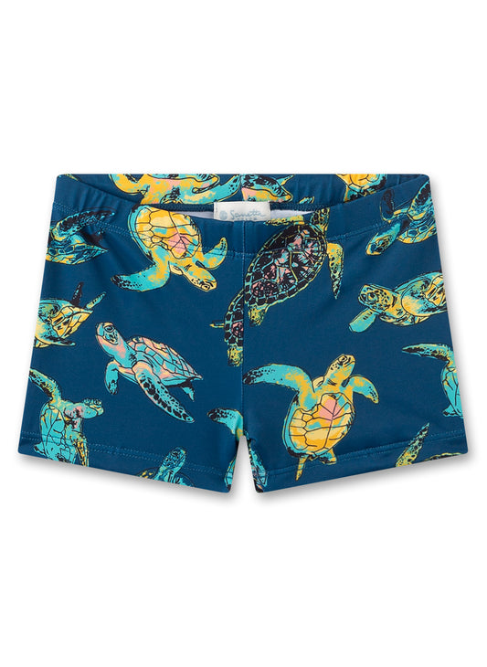 Sanetta Badeshrts mit Schildkröten - Blau