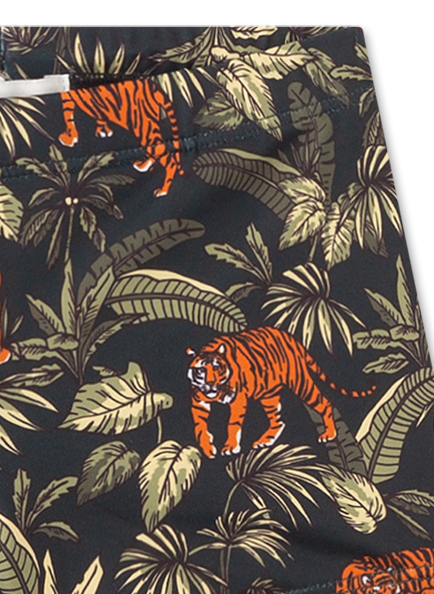 Sanetta Badeshorts, gemustert Tiger - Black