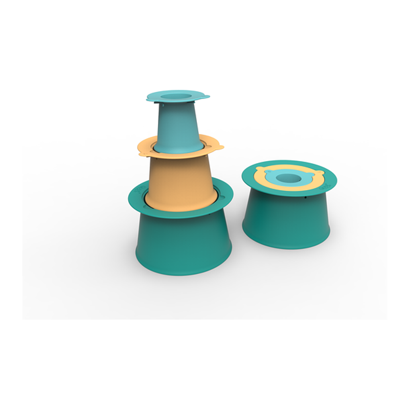 Quut "Sandspielzeug" Alto - Banana Blue