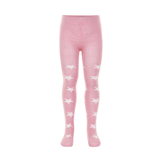 Minymo "Strumpfhose"mit Sternen - Dusky Orchid