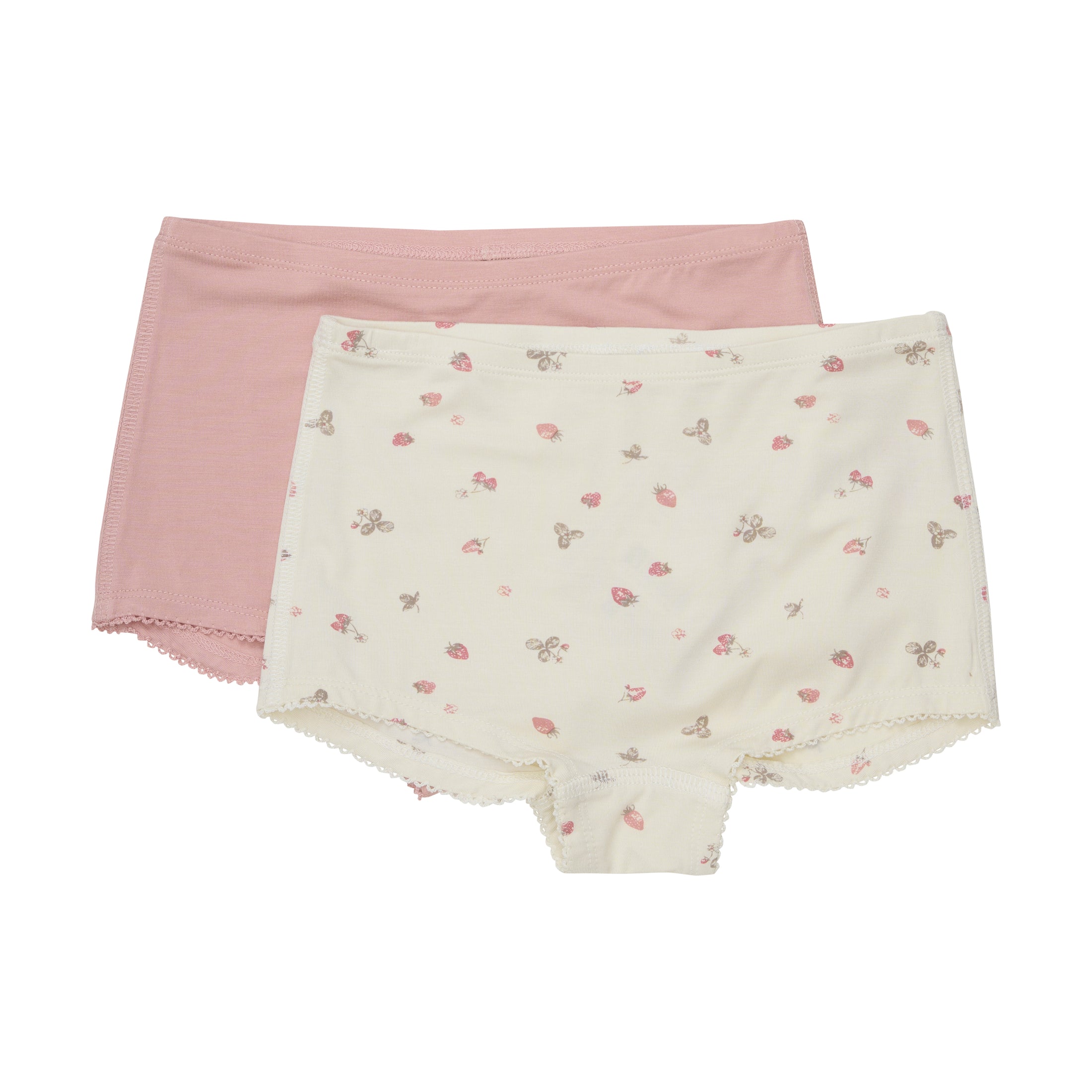 Minymo "Panties Doppelpack" gemustert - Strawberry Ice
