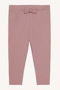 Bild in Galerie-Betrachter laden, Hust & Claire Leggings Lisa mit Schleifchen am Bund - Heather
