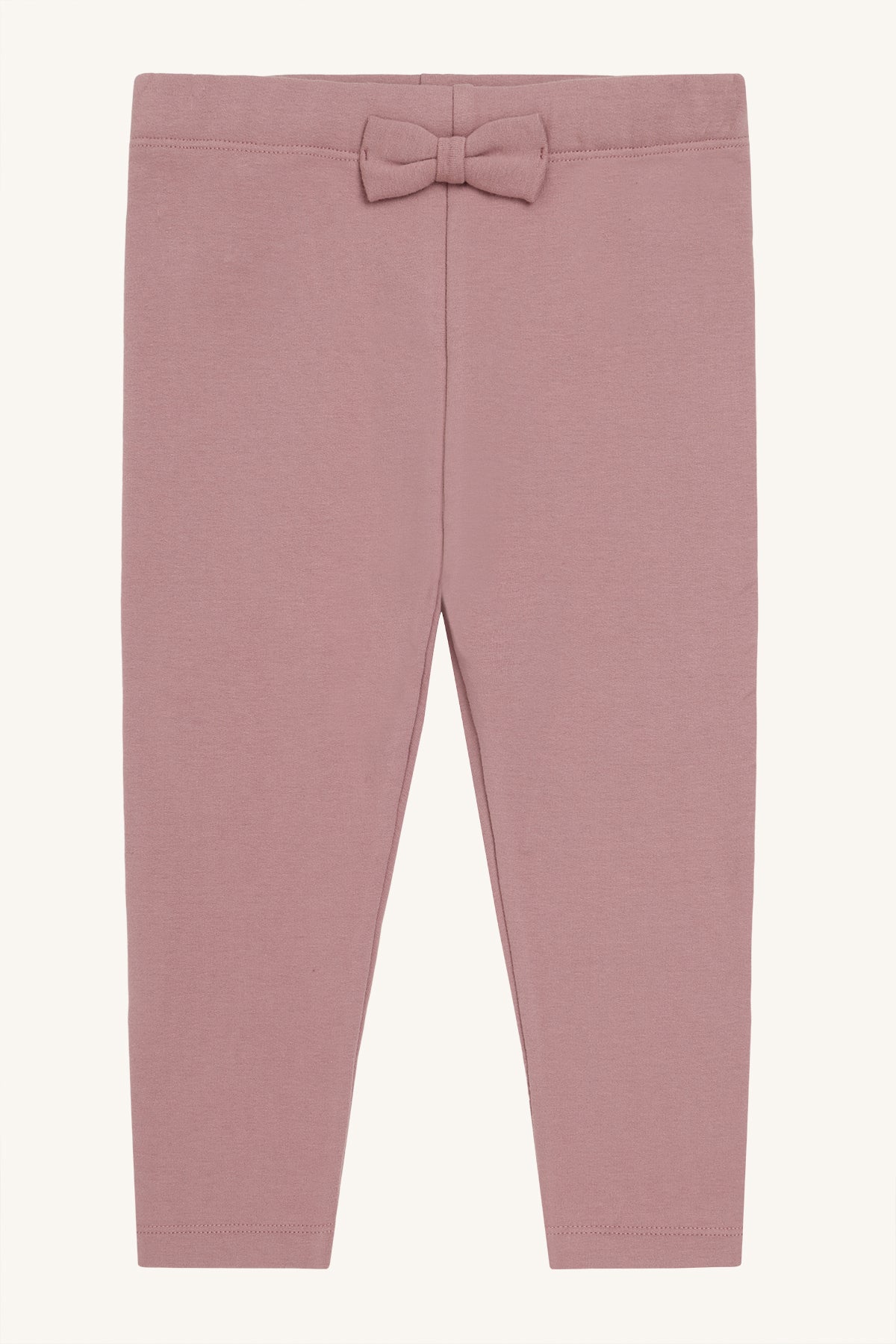 Hust & Claire Leggings Lisa mit Schleifchen am Bund - Heather
