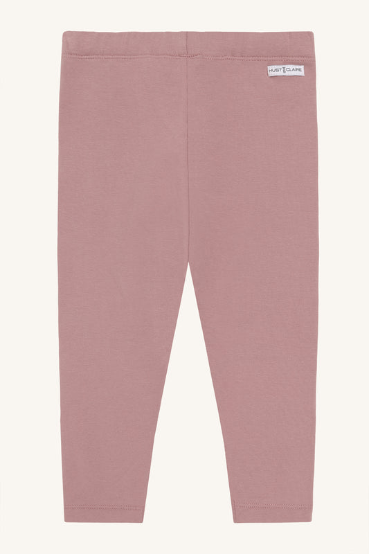 Hust & Claire Leggings Lisa mit Schleifchen am Bund - Heather
