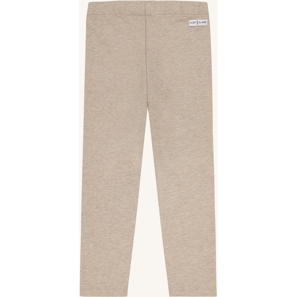 Hust & Claire Leggings Lisa mit Schleifchen am Bund - Biscuit