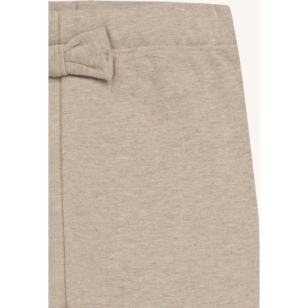Hust & Claire Leggings Lisa mit Schleifchen am Bund - Biscuit