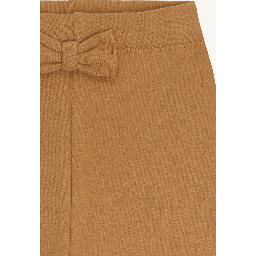 Hust & Claire Leggings Lisa mit Schleifchen am Bund - Chipmunk