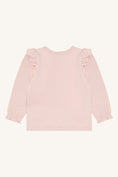 Bild in Galerie-Betrachter laden, Hust & Claire Langarmshirt mit Druck und Volant - Hushed Pink
