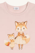 Bild in Galerie-Betrachter laden, Hust & Claire Langarmshirt mit Druck und Volant - Hushed Pink
