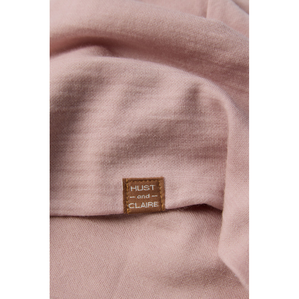 Hust & Claire Mütze aus Wolle Viskose Bambus - Dusty Rose