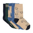 Bild in Galerie-Betrachter laden, Minymo "Socken" 5er Pack - Army Green
