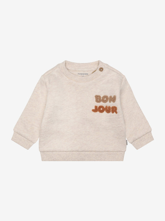 Noppies Sweatshirt - Sandmelierte
