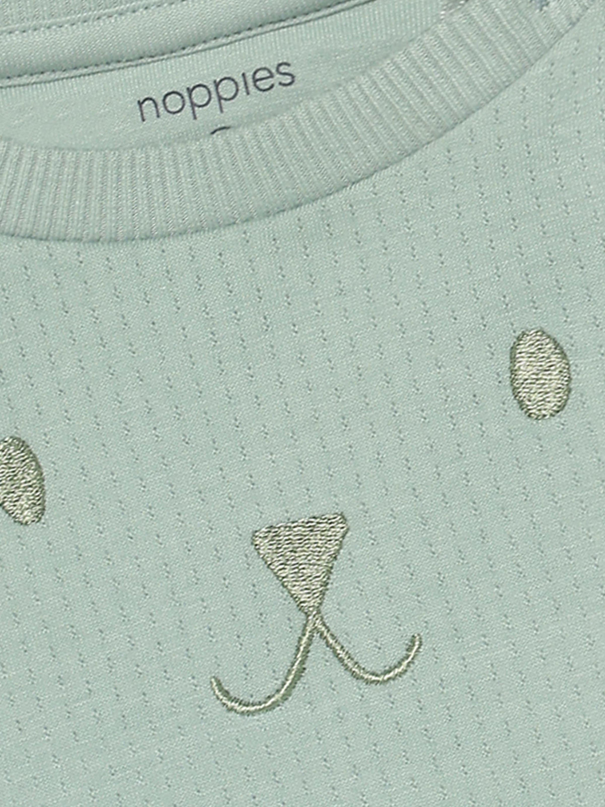 Noppies Sweatshirt mit Stickerei - Jade