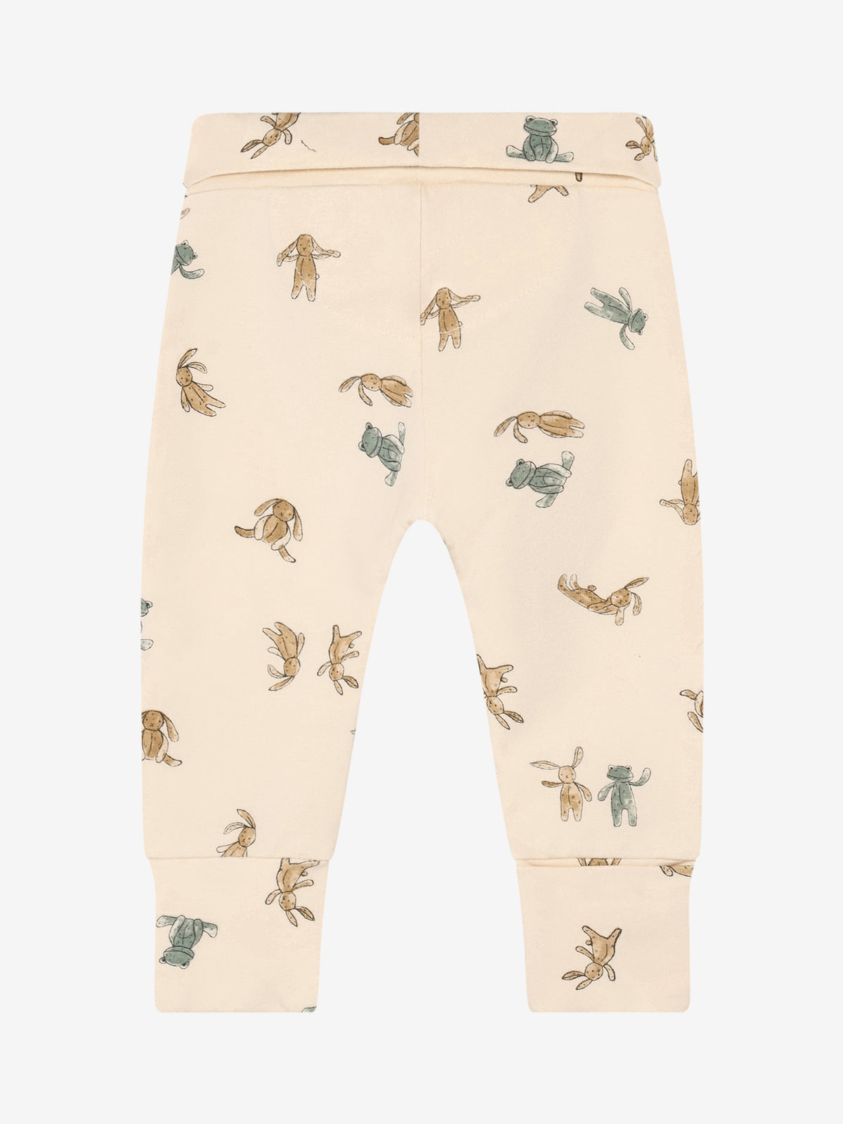 Noppies Slim-Fit-Hose AOP - Buttercreme