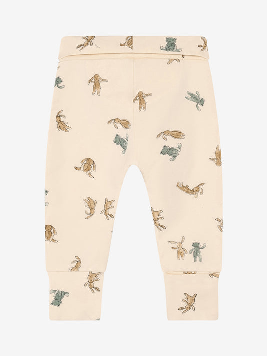 Noppies Slim-Fit-Hose AOP - Buttercreme