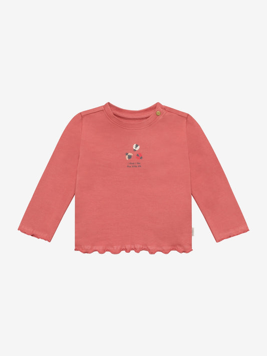 Noppies Langarmshirt mit Druck - Dusty Cedar