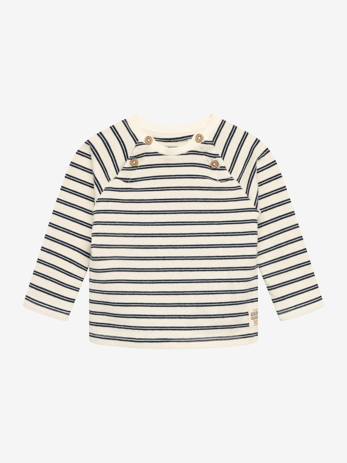 Noppies T-Shirt langarm, gestreift - Schwarze Iris