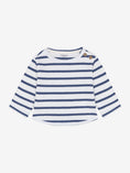 Bild in Galerie-Betrachter laden, Noppies T-Shirt langarm, gestreift - Gray Blue
