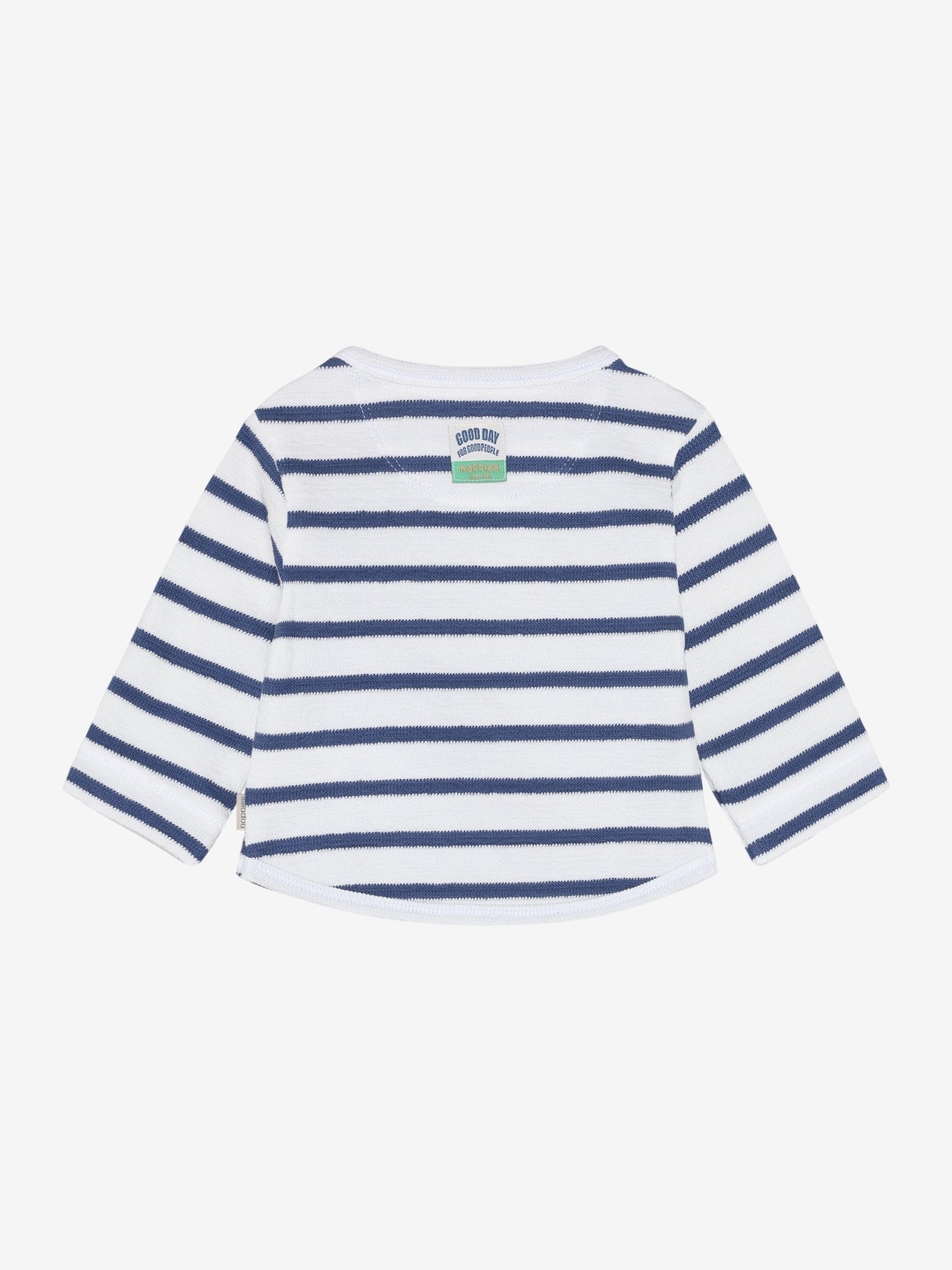 Noppies T-Shirt langarm, gestreift - Gray Blue