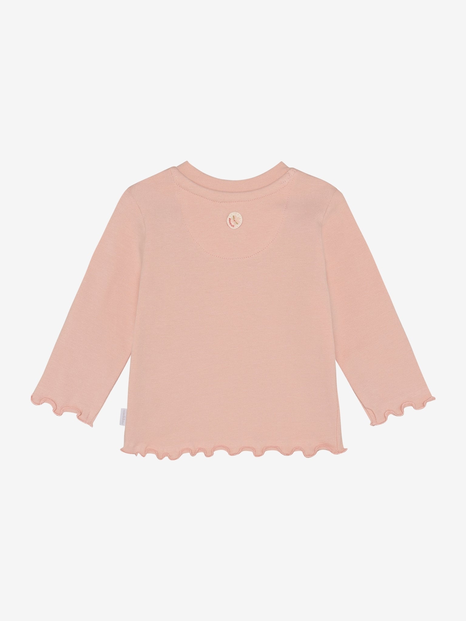 Noppies Langarmshirt mit Schriftzug - Peachskin