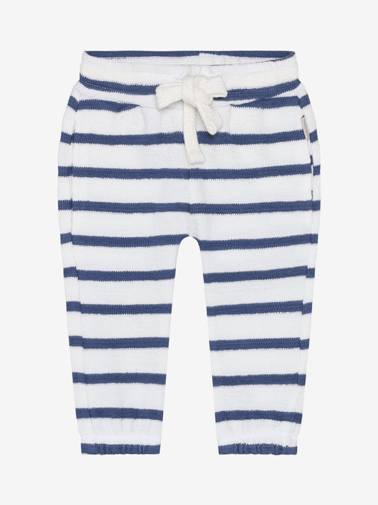 Noppies Jogginghose mit seitlichen Taschen, gestreift Gray Blue