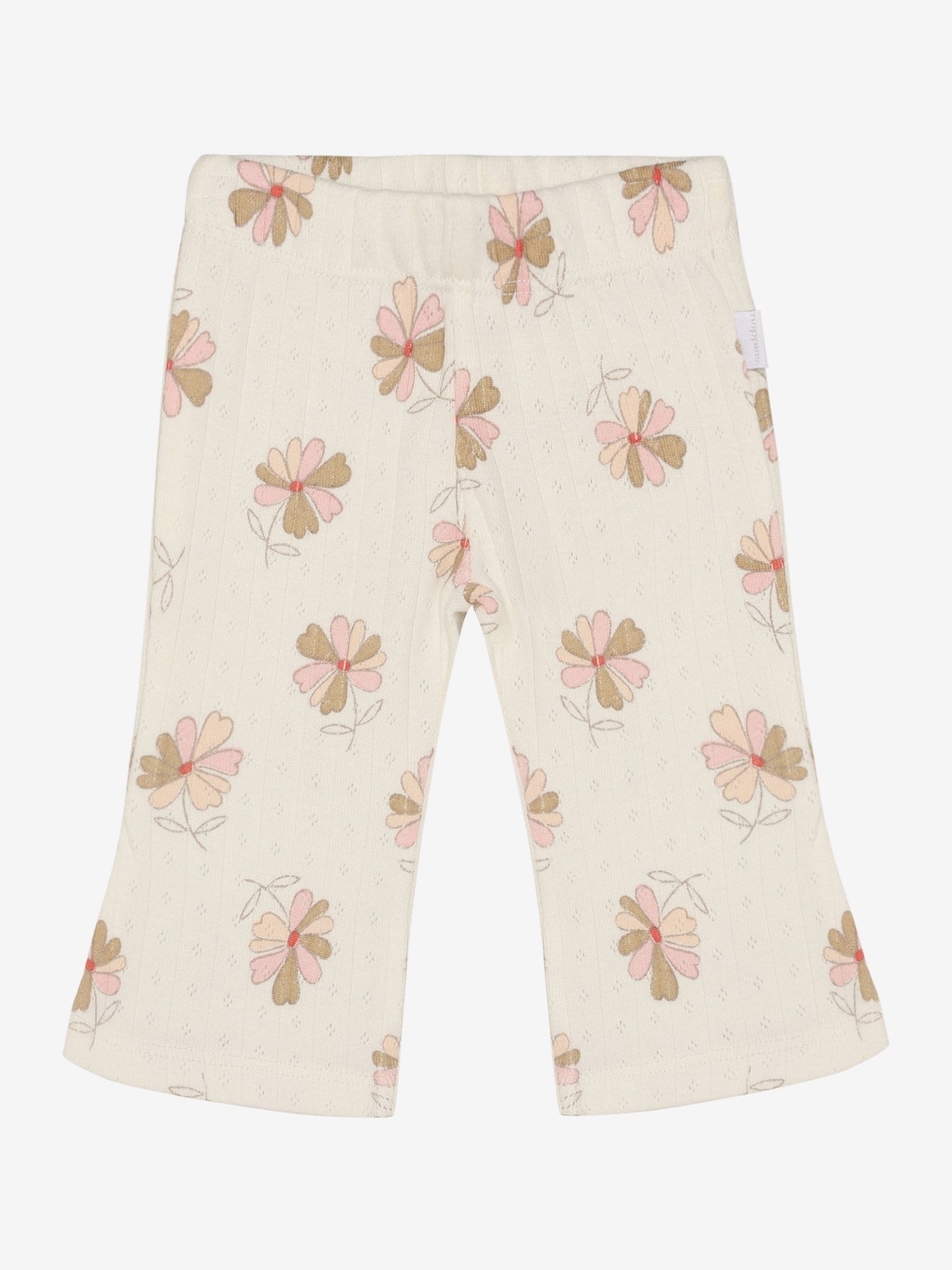 Noppies Leggings, ausgestellt mit Blümchenprint - Egret