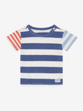 Bild in Galerie-Betrachter laden, Noppies T-Shirt, gestreift - Dusty Blue
