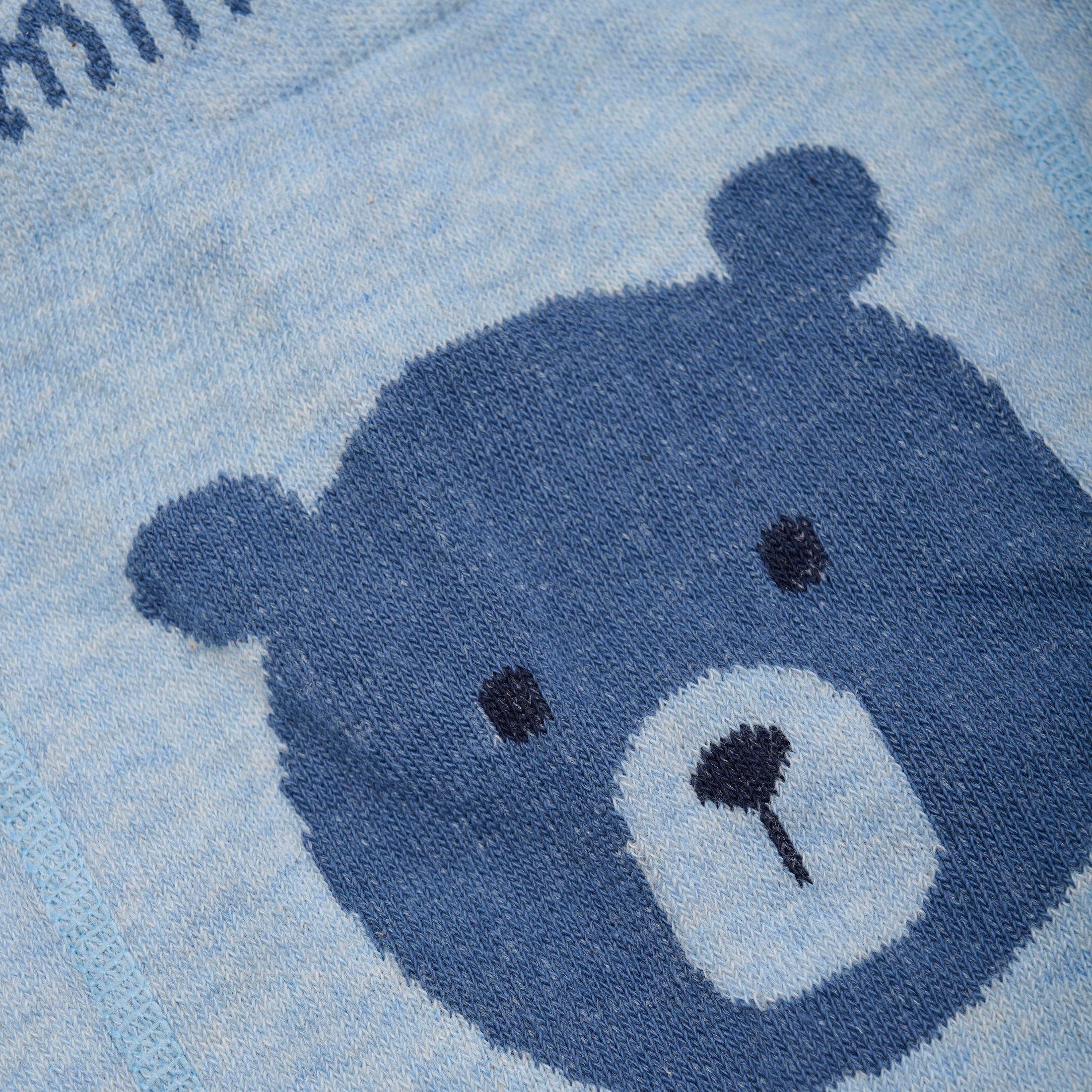 Minymo "Strumpfhose" mit Druck auf dem Poppes - Winter Sky