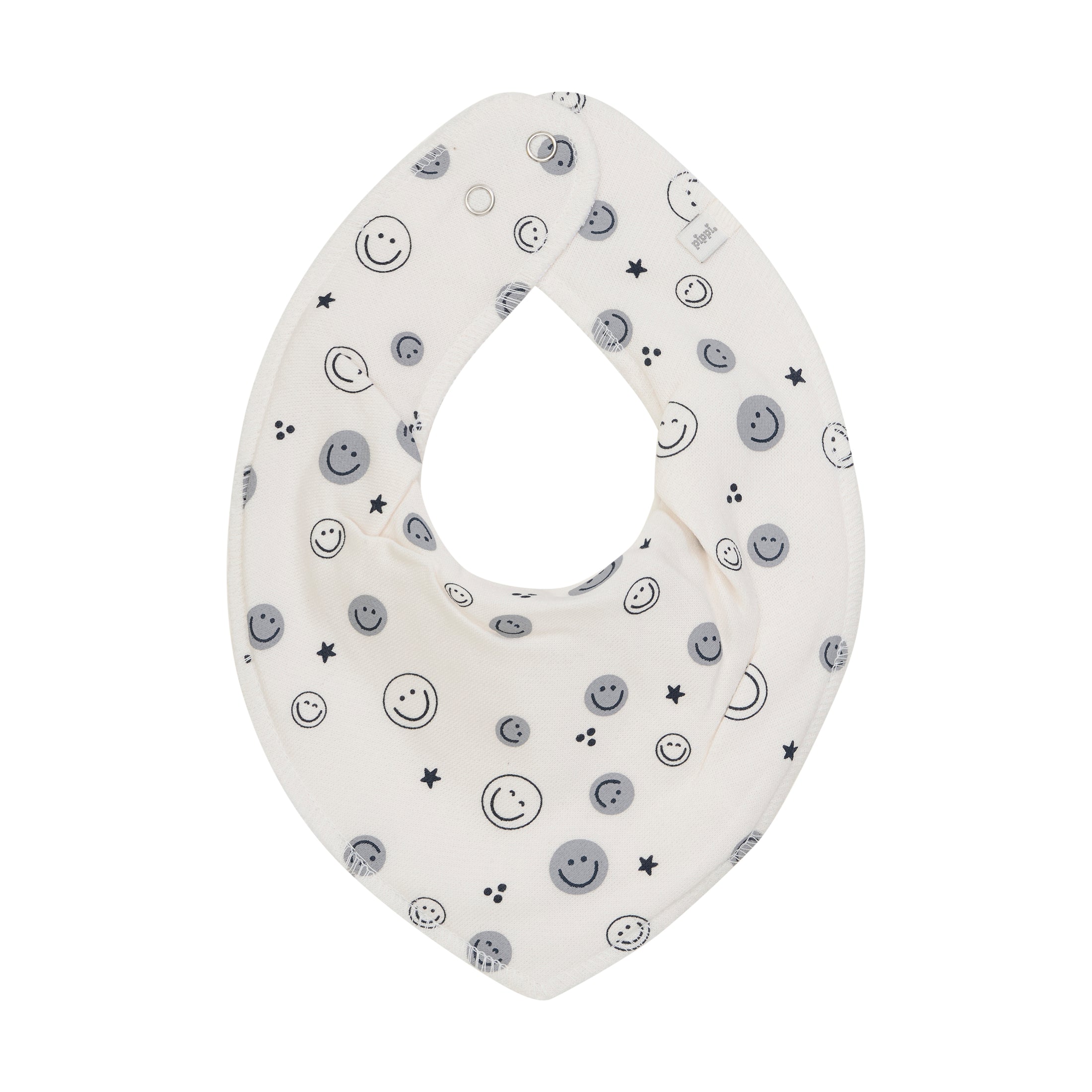 Pippi "Bandana" 3er Pack - Grau gemustert