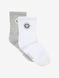 Bild in Galerie-Betrachter laden, Minymo Tennissocken Doppelpack - Light Grey Melange
