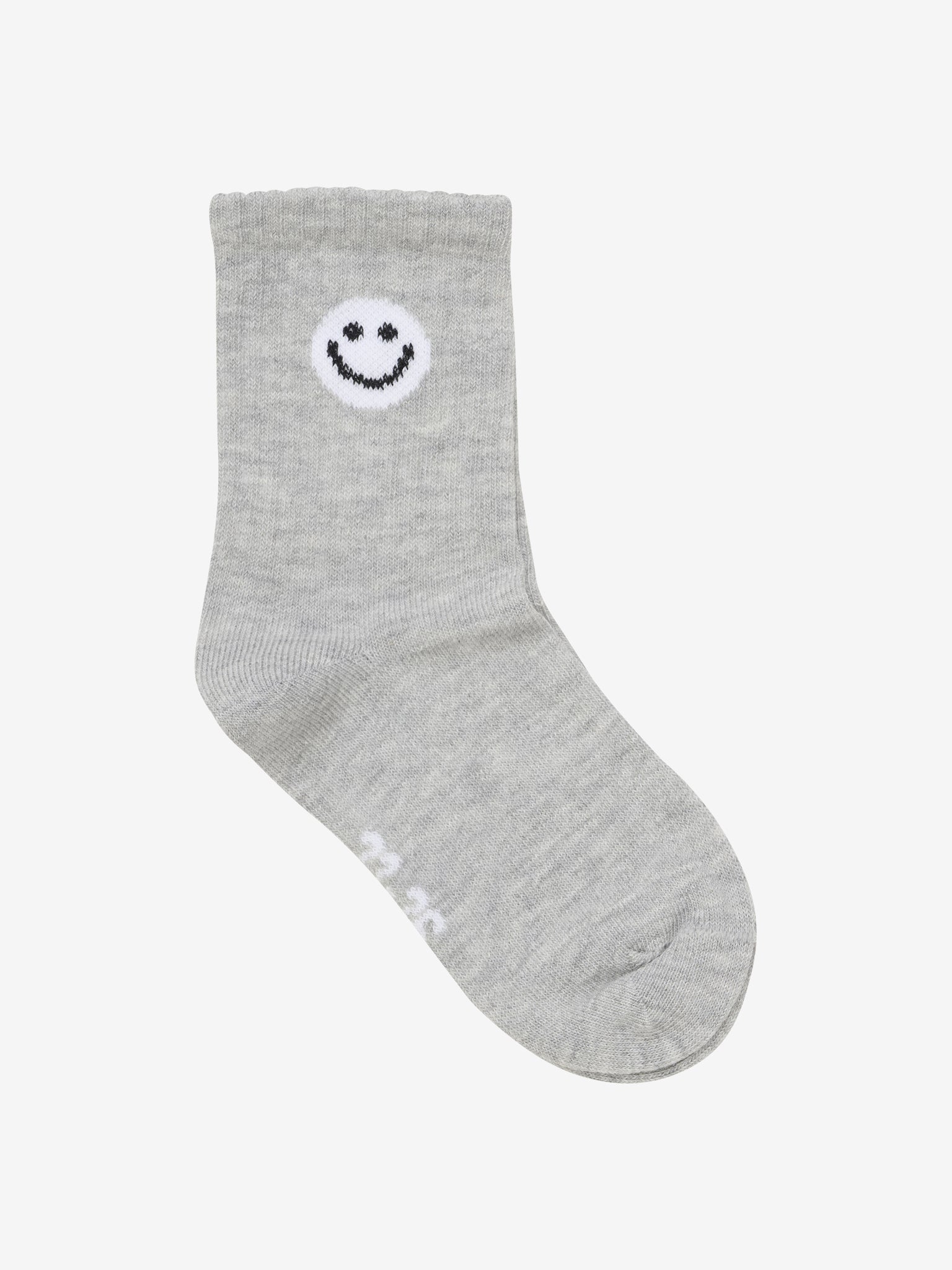 Minymo Tennissocken Doppelpack - Light Grey Melange