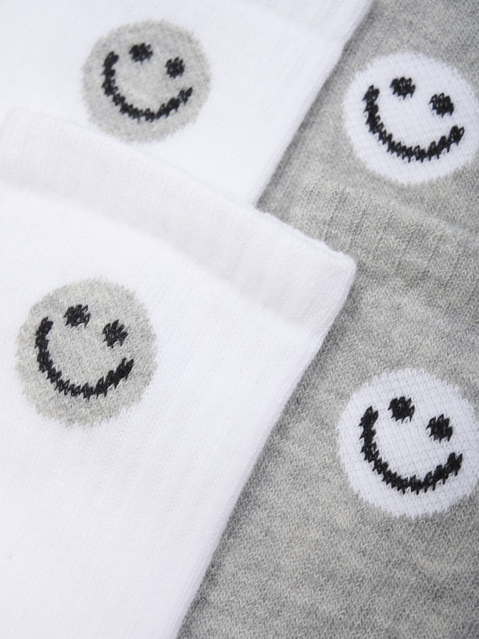 Minymo Tennissocken Doppelpack - Light Grey Melange