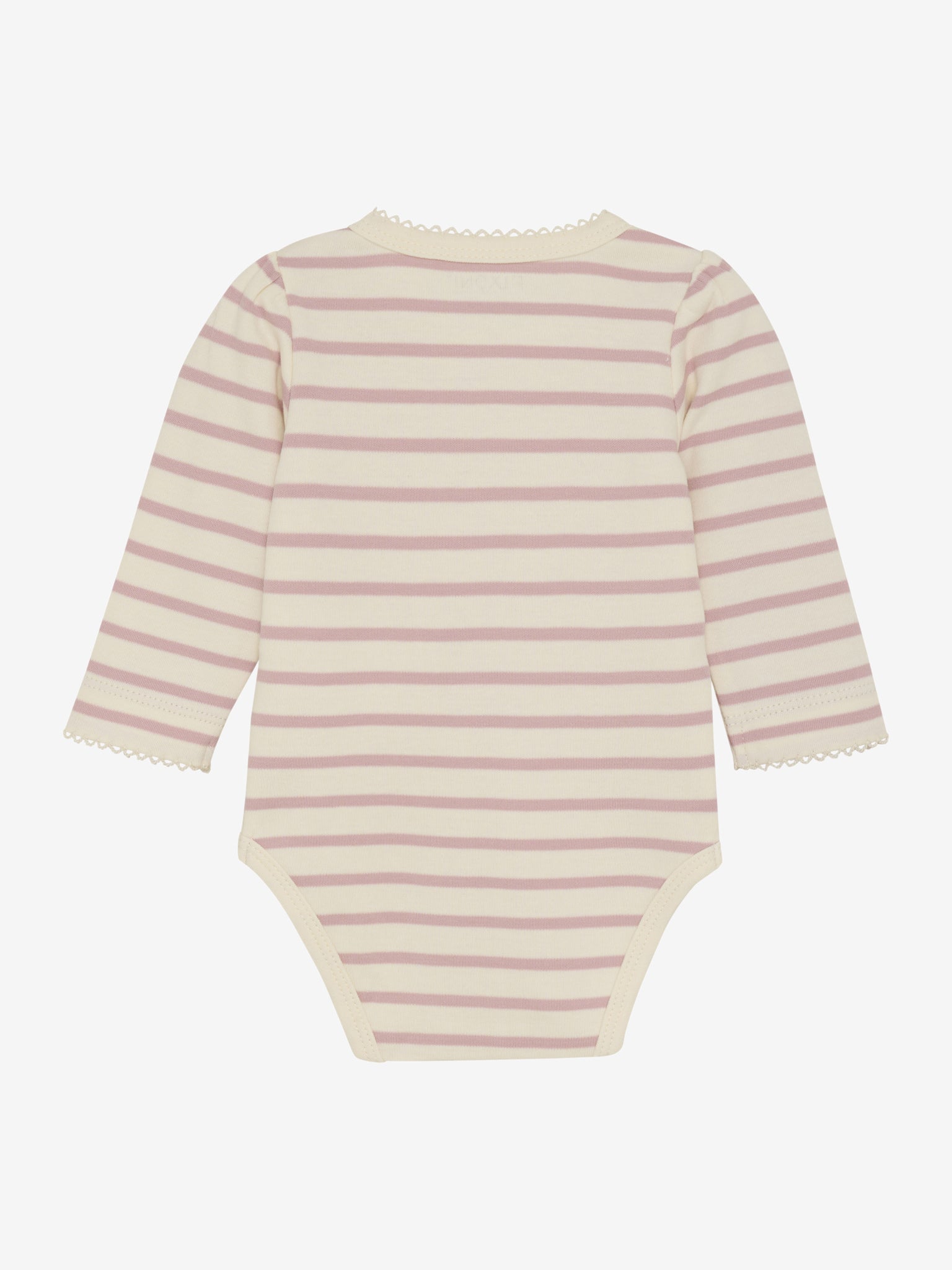 Fixoni Body langarm, gestreift - Shadow Gray