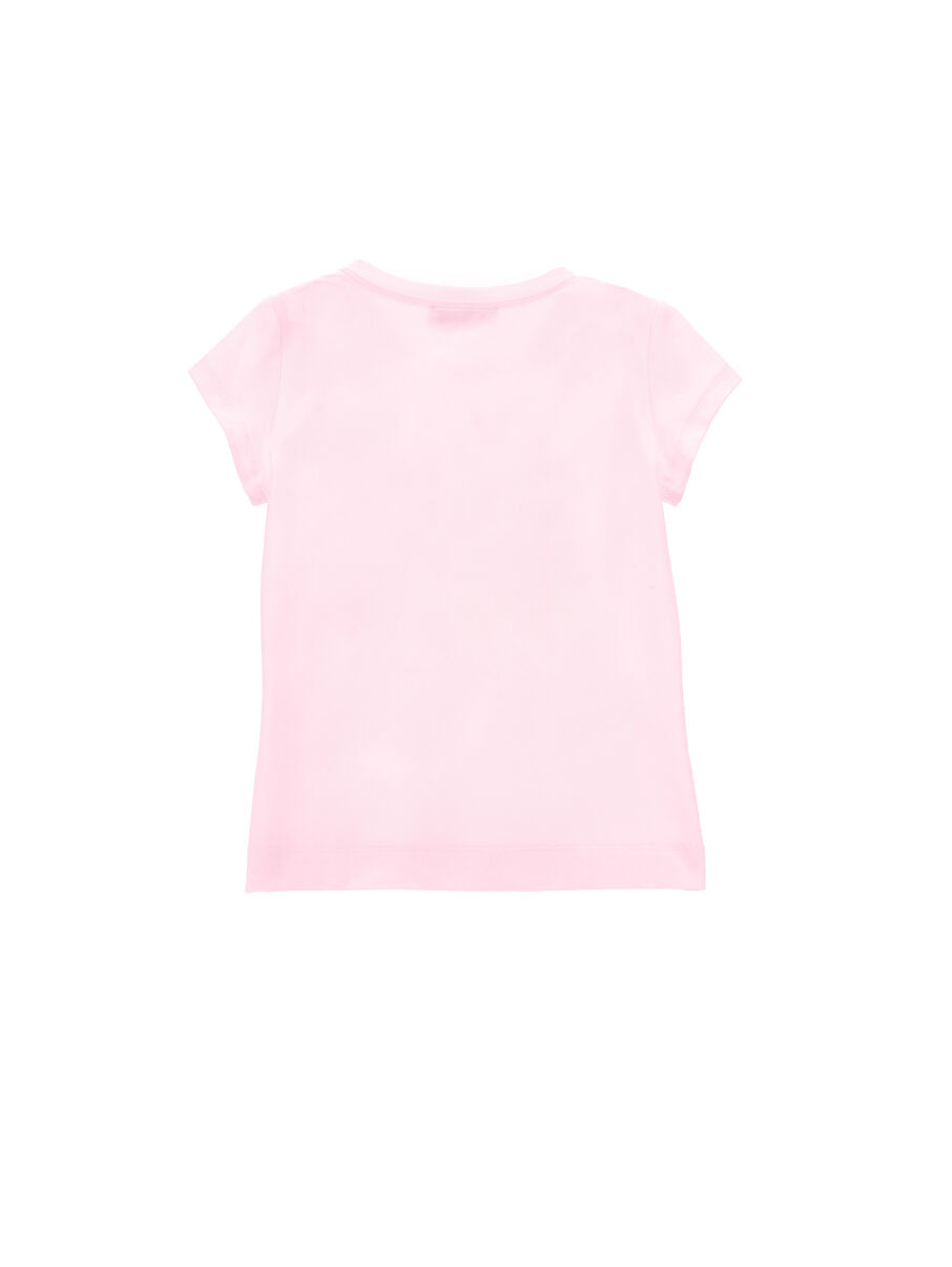 Monnalisa T-Shirt mit Bambi - Rosa FairyTale