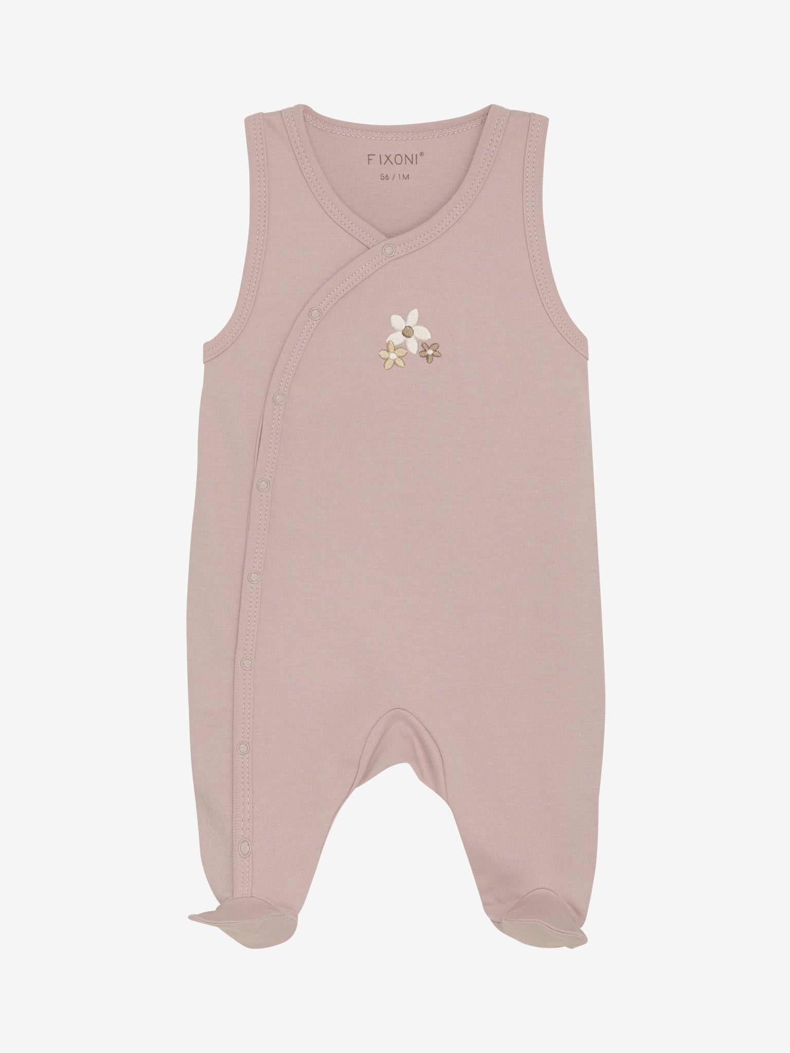 Fixoni Strampler Set mit einem langarm Body - Shadow Gray