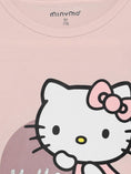 Bild in Galerie-Betrachter laden, Minymo Lizenz "T-Shirt langarm" mit Hello Kitty - Altrosa

