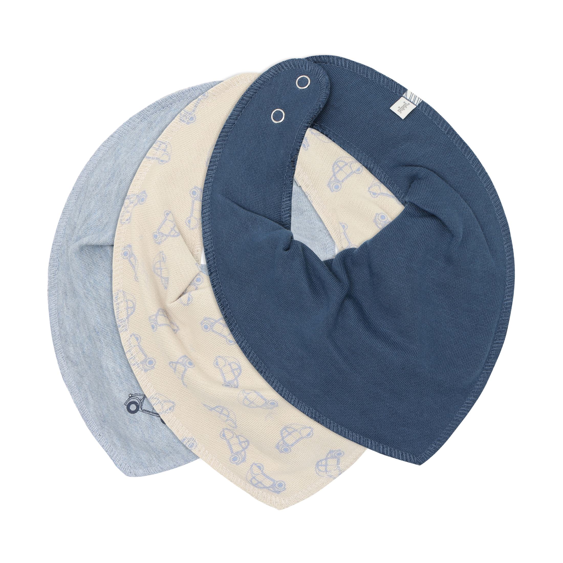 Pippi "Bandana Lätzchen" 3er Set